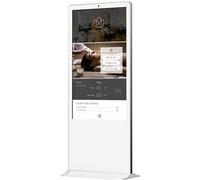 totem indoor tactile KIMEX 161-4310T 43'', FULL HD, 500 cd, 24h/7j, Indoor, Tactile, Blanc Noir G