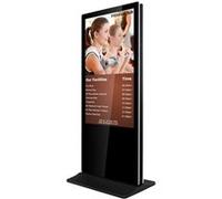 totem indoor tactile KIMEX 161-5502T double face 55'', FULL HD, 500 cd, 24h/7j, Indoor, Tactile Noir G