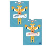 Totem - Mathématiques CE1 Fichier de l'élève en 2 volumes (numération + géométrie) programmes 2025 - Christian Henaff - Retz Eds - Coffret - Scolaire / Universitaire