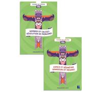 Mathématiques Ce2 Numération Et Géométrie Totem - 2 Volumes : Nombres Et Calculs / Résolution De Problèmes - Espace Et Géométrie / Grandeurs Et Mesures