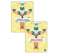 Totem Mathématiques CP - Fichiers numération + géométrie (2 volumes): Nombres et calculs / Résolution de problèmes - Espace et géométrie / Grandeurs et mesures