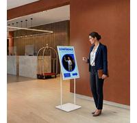 Totem Signalétique Sans Fil avec Ecran Samsung 32"