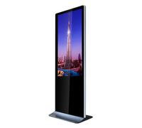 Totem vidéo 55'', FULL HD, 500 cd, 24h/7j, Indoor + Flightcase