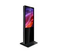 Totem vidéo double face 43'', FULL HD, 500 cd, 24h/7j, Indoor, Tactile