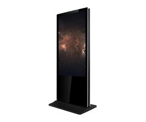 Totem vidéo double face 55'', FULL HD, 500 cd, 24h/7j, Indoor, Tactile