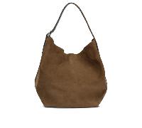 Toteme sac porté épaule femme marron en daim - UNI