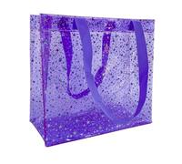 TotePrint Sacs Todd imperméables en PVC pour voyages, shopping, retrait, cadeaux, 28 cm x 12 cm x 31 cm, 11.02" x 4.72" x 12.20"