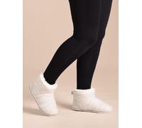 Totes Chaussons Totes Isotoner pour femme en maille scintillante