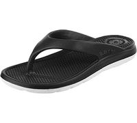 totes Femme Everywear Ara Thong Sandal, 2 Tons Noirs avec Semelle Blanche, 41.5 EU