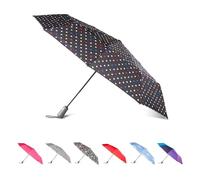 totes Parapluie pliable homme et femme avec ouverture automatique, protection solaire et coupe-vent, 55" Canopy
