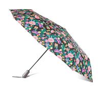 Totes Parapluie pliable homme et femme avec ouverture automatique, protection solaire et coupe-vent, noir, 55" Canopy