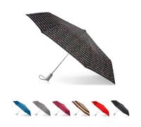 Totes Titan Grand parapluie écologique résistant au vent et à l'eau avec ouverture automatique et fermeture automatique, taille unique
