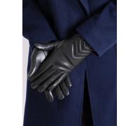 Totes Totes Black Ladies Isotoner Cashmere Lined Premium Leather Gloves