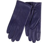 Totes Totes Navy 3 Point Smartouch Winter Leather Gloves