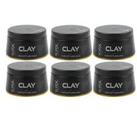 Totex Cire coiffante Clay - 150 ml - Lot de 6
