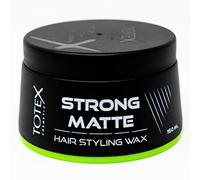 TOTEX Cire Coiffante Strong Matte pour Hommes | Tenue Forte Texture Mate Finition Naturelle 150ml