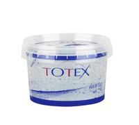 Totex Gel Coiffant Extra Fort 250ml | Transparent, Dur et Brillant | Sans Alcool, Tenue Extra Forte | Coiffures Précises et Lumineuses