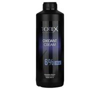 Totex Oxydant Crème Révélateur 20 Volumes%6 Peroxyde pour Coloration des Cheveux 1000 ml | Formule Professionnelle | Idéal pour des Couleurs Éclatantes et Durables