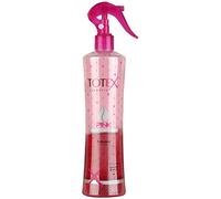 TOTEX Pink Spray Après-Shampooing 2 Phases | Hair Conditionner Spray Sans Rinçage | Pour Cheveux Abîmés et Colorés | Formule Démêlante, Nourrissante et Hydratante Rose 400 ml