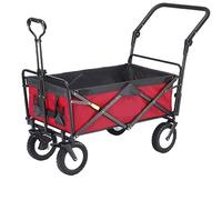 TOTIKI Chariot De Jardin Caddie Se Pliant De Chariot À Chariot De Jardin pour Le Camping Extérieur Chariot Transport(B)