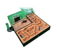 TOTIKI Ferme à Fourmis Ferme De Fourmis Apprendre Le Comportement des Plâtre Écologique Château Labyrinthe en Acrylique Nid Fourmilière
