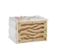 TOTIKI Ferme à Fourmis Habitat De Fourmilière Maison avec Zone d'alimentation Atelier Ferme Château Fourmilière(A)