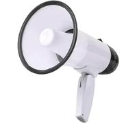 TOTIKI Mégaphone Mégaphones Portables Sirène Intégrée 15w Mégaphone Portatif avec Enregistreur Vocal Activités De Plein Air Porte Voix