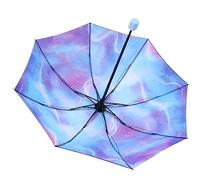 TOTIKI Parapluie Sunny Rain Umbrella Parasol De Protection Solaire Pliable À Double Usage pour Femme Compact Et Portable Parapluies Voyage(D)