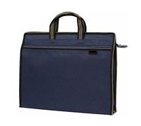 TOTIKI Porte Document Document Portable Sac Mistique Meeting Business Office Pocket Oxford Canvas with Zipper Handbag Trieur Organiseur(E)