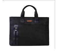 TOTIKI Porte Document Document Portable Sac Mistique Meeting Business Office Pocket Oxford Canvas with Zipper Handbag Trieur Organiseur(D)