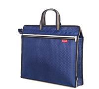 TOTIKI Porte Document Document Portable Sac Mistique Meeting Business Office Pocket Oxford Canvas with Zipper Handbag Trieur Organiseur(A)