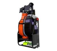 TOTIKI Rangement Clubs Golf Organisateur De Sac Golf À Montage Mural pour Garage Support Rangement pour Équipement Et Accessoires Support