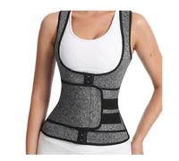 TOTIKI Support De Taille Gilet De Sudation pour Corset, Ceinture Amincissante, Combinaison De Sauna, Haut D'entraînement, Ceinture De Sport Support Lombaire(G,XXL)