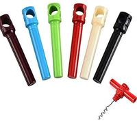 TOTIKI Tire Bouchon Ouvre-vin animé de Stylo créatif Porte-Bouteilles Bouteilles Tire-Bouchon Facile à Transporter la Cuisine ouvre-Bouchon Mariage Cadeaux en métal Outil Cuisine(6pc)