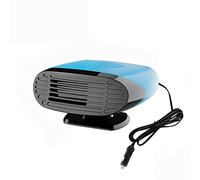 TOTMOX 12V 150W Ventilateur Refroidisseur de Chauffage de Voiture, Emister et Dégivreur de Fenêtre de Voiture - Ventilateur de Voiture Portable 360° Rotatif Vent Frais et Chaud