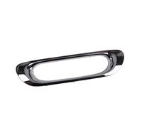 TOTMOX Cadre de lampe de feu arrière antibrouillard, couvercle de lampe de feu arrière chromé compatible avec Mini Cooper F55 F56 F57 2013-2016, chrome