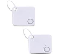 TOTMOX Key Finder, 2X Bluetooth Tracker Smart, jusqu'à 80 Pieds de portée GPS Tracking Locator, Anti-Lost Tracker APP Control Compatible iOS Android pour clés, Animaux de Compagnie, téléphone