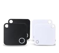 TOTMOX Key Finder 4X traqueurs Bluetooth intelligents, jusqu'à 24,4 m de portée GPS Tracking Locator, Anti-Perte Tracker APP Control Compatible iOS Android pour clés, animaux domestiques, portefeuille