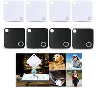 TOTMOX Key Finder 8X traqueurs Bluetooth intelligents, jusqu'à 24,4 m de portée GPS Tracking Locator, Anti-Perte Tracker APP Control Compatible iOS Android pour clés, animaux domestiques, portefeuille