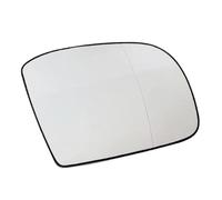 TOTMOX Miroir de rétroviseur extérieur chauffant de rechange avec support - Compatible avec Mercedes Benz Classe M W164 2005-2009 - Droit