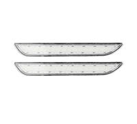 TOTMOX Paire de feux de position latéraux arrière à LED 12V de remplacement pour FORD M-ustang 2015-2020, lampes à réflecteur de dégagement SMD, lentille blanche/rouge/fumée