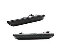 TOTMOX Paire de feux de position latéraux arrière à LED 12V de remplacement pour FORD M-ustang 2015-2020, lampes à réflecteur de dégagement SMD, lentille blanche/rouge/fumée