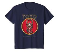 Toto 40th Anniversary T-Shirt, Enfant, Bleu Marine, 3 Ans