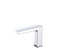 TOTO Bec déverseur automatique, carré, bas, eau froide, 2 l/min, saillie 124mm, Auto Function, Ecocap, TLE25006E