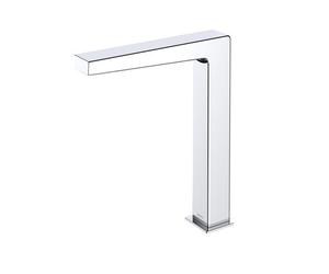 TOTO Bec déverseur automatique, carré, haut, 2 l/min, eau froide, saillie 159mm, Auto Function, Ecocap, TLE25008E