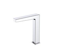 TOTO Bec déverseur automatique, carré, hauteur moyenne, eau froide, 2 l/min, saillie 139mm, Auto Function, Ecocap, TLE25007E