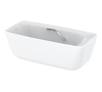 TOTO Floating Baignoire, rectangulaire, à poser, 1700x800x575mm, avec poignées, Recline Comfort, PJY1724HPWEE#MW, PJY1724HPWEEMW