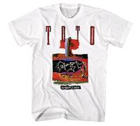 Toto Kingdom of Desire Album Men's T Shirt WhiteMedium