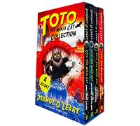 Toto the Ninja Cat Series Books 1 - 4 Collection Box Set (The Great Snake Escape, The Incredible Cheese Heist, The Superstar Catastrophe & The Mystery Jewel Thief)