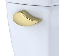 TOTO THU068#PB Trip Lever For St743S, Polished Brass 15.4 x 5.7 x 1.4 inches